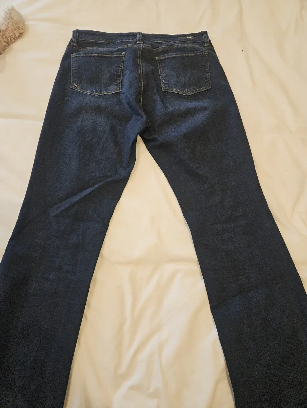 KUT From The Kloth Womens Size 12 Natalie High Rise Bootcut Stretch Denim Jeans.